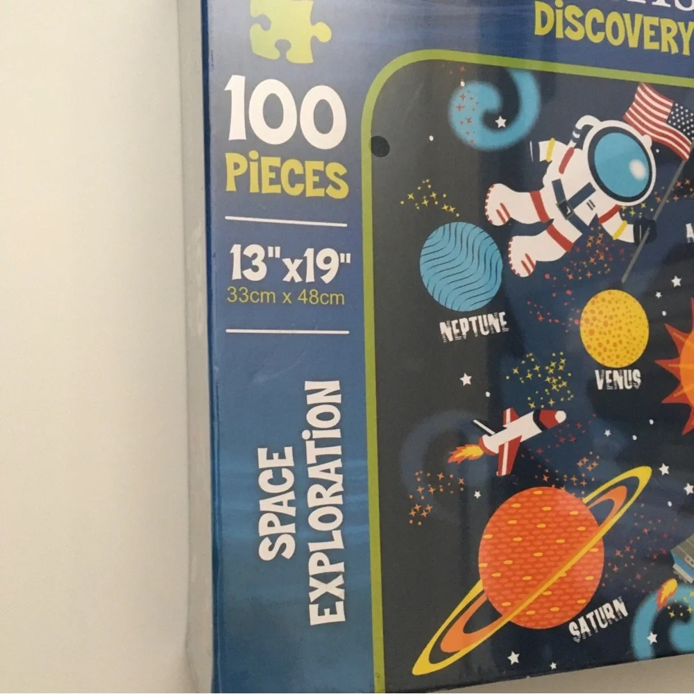 Smithsonian Discovery Kids Space Exploration Puzzle 100-Piece NEW Sealed Age 5+